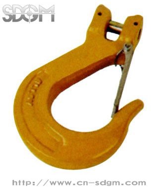 CLEVIS SLING HOOK WITH LATCH