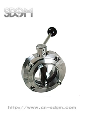 Welding butterfly valve